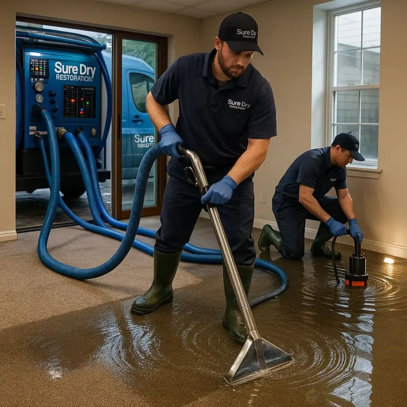 Water Extraction and Removal process in Lincolnia, VA